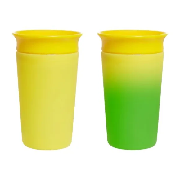 Munchkin Miracle 360 Trainer Changing Color Beker - 12mnd+ - 266ml - Yellow