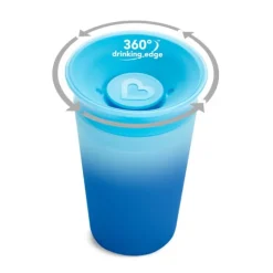 Munchkin Miracle 360 Trainer Changing Color Beker - 12mnd+ - 266ml - Yellow
