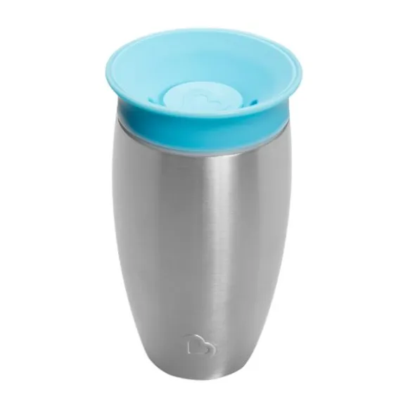 Munchkin Stainless Steel Miracle Sippy Cup - Blue