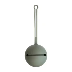 Mushie Fopspeen Clip Eva Pale Taupe