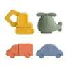 Mushie Voertuigen Badspeelgoed - 4 Stuks