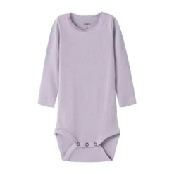 Name It Kab Lace Romper - Maat 62 - Lavender Gray