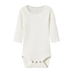 Name It Kab Lace Romper - Maat 62 - Lavender Gray