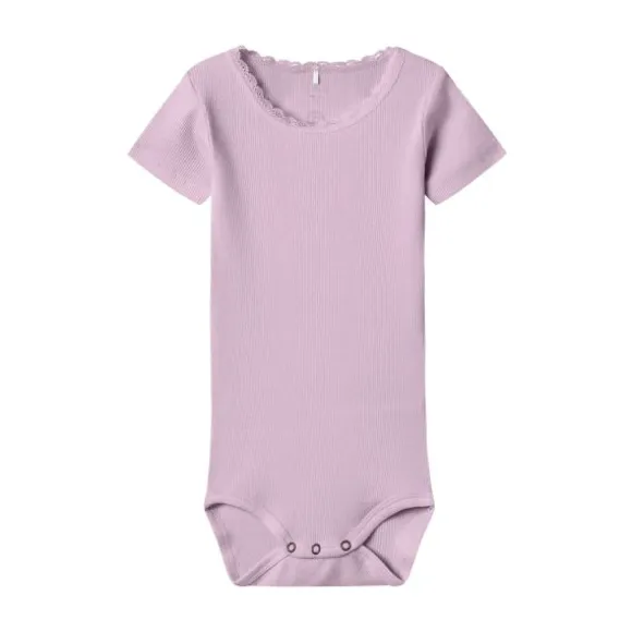 Name It Kab Lace Romper - Mt. 62 - Winsome Orchid