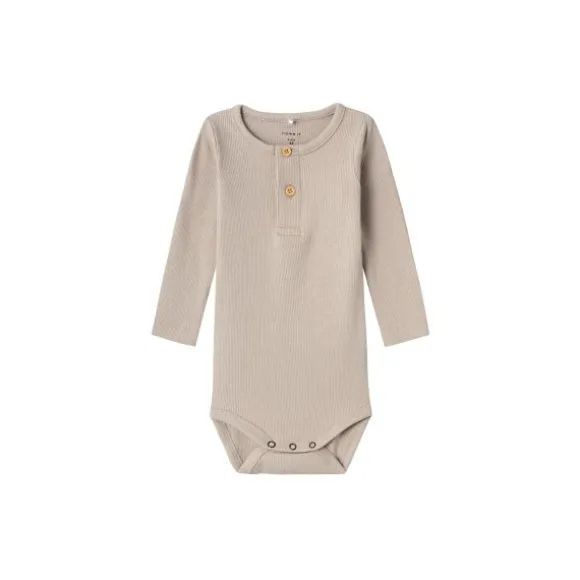 Name It Romper Kab Button Pure Cashmere 74