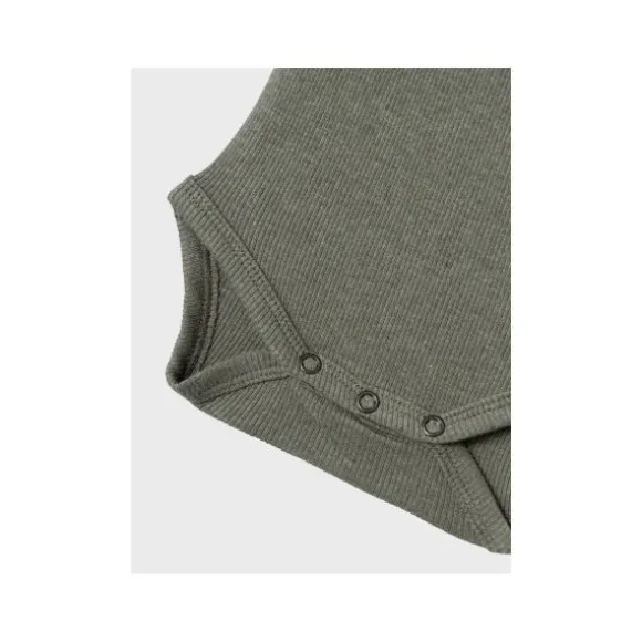 Name It Romper Kab Button Dusty Olive 62