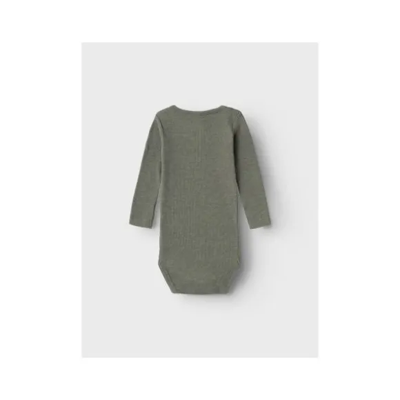 Name It Romper Kab Button Dusty Olive 62