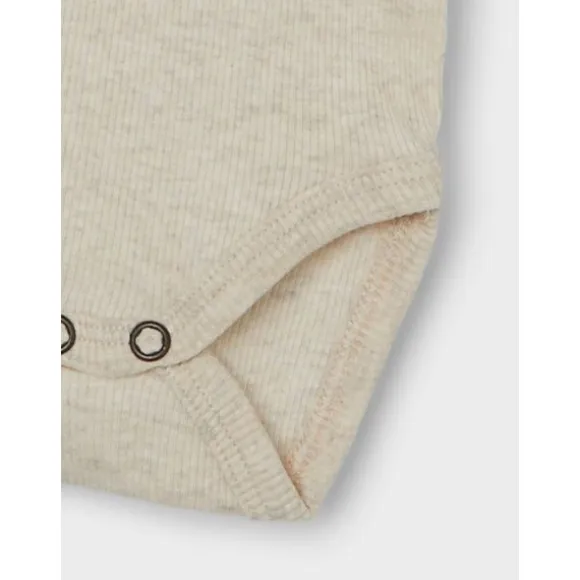 Name It Romper Kab Button Peyote Melange maat 62