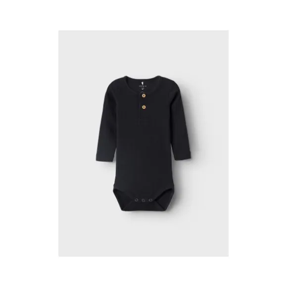 Name It Romper Kab Button Black 62