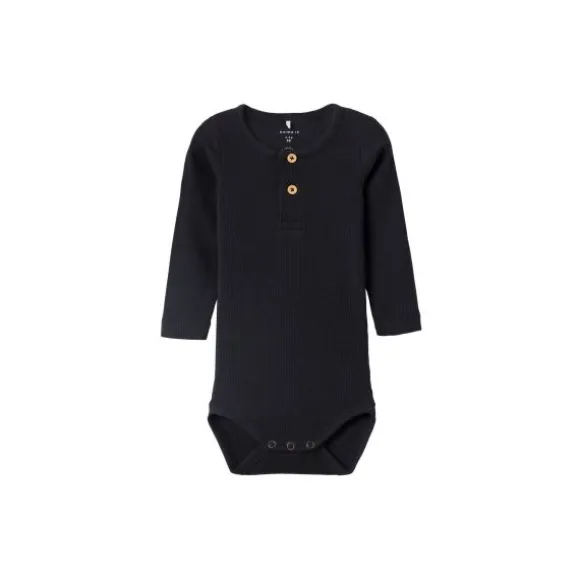 Name It Romper Kab Button Black 62