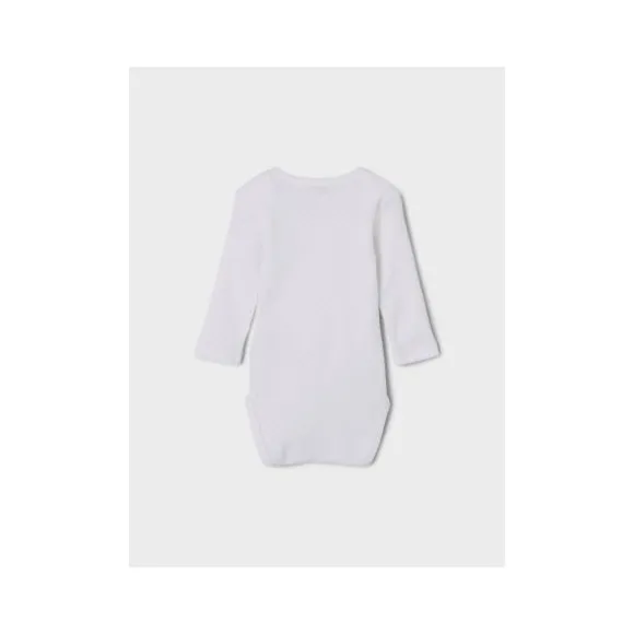 Name It Romper Needledrop 2-Pack Bright White 68