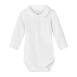 Name It Romper Polo Holger Bright White 62