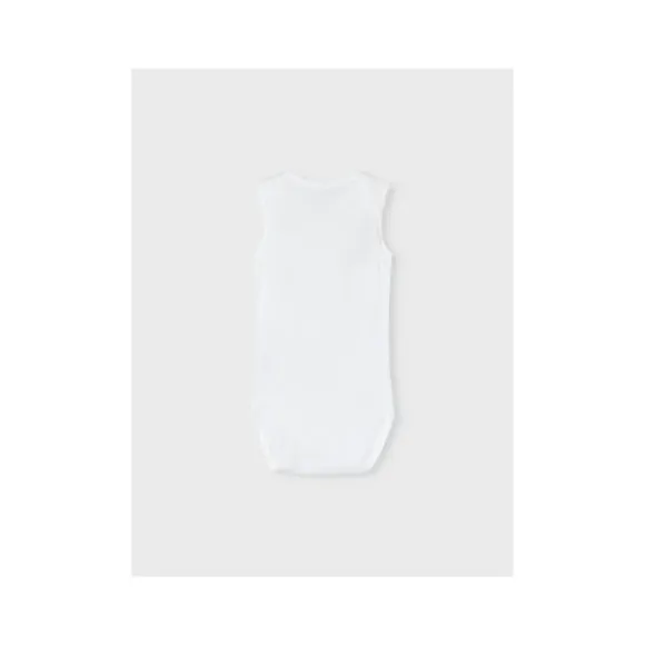 Name It Romper Zonder Mouw 3-Pack Bright White 56