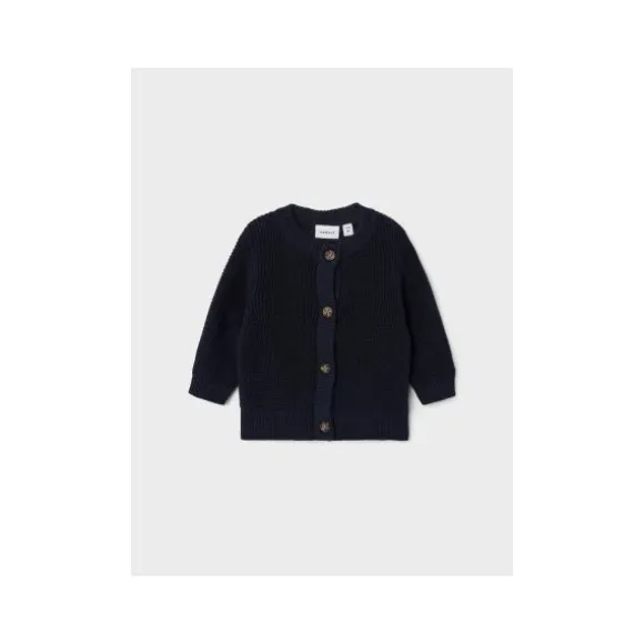 Name It Vest Knit Bubba Dark Sapphire 74