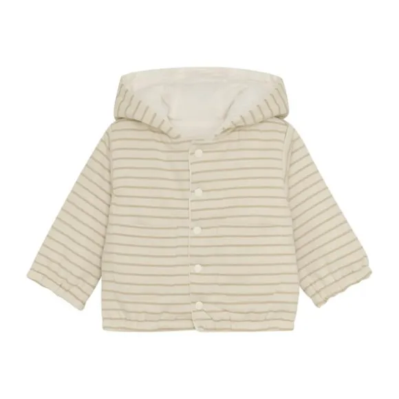 Noppies Neddie Jasje - Stripe - Maat 50 - Offwhite
