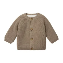 Noppies Romper Rib Nino Taupe Melange 44