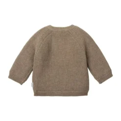 Noppies Vest Knit Nevers Taupe Melange 56