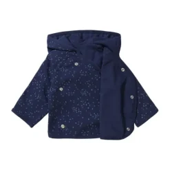Noppies Vest Omkeerbaar Naper Print Black Iris 56