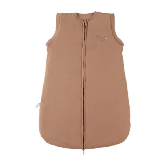 Noukie's B&M Slaapzak – 70 cm – Afritsbare mouwen – Jersey – Caramel