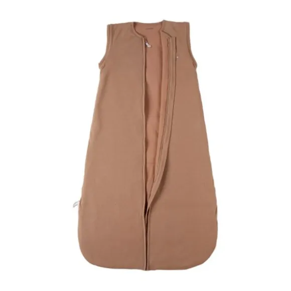 Noukie's B&M Slaapzak – 70 cm – Afritsbare mouwen – Jersey – Caramel