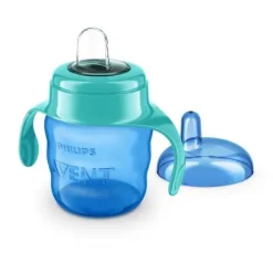 Philips Avent Beker Met Drinktuit 200ml Blauw SCF551/05
