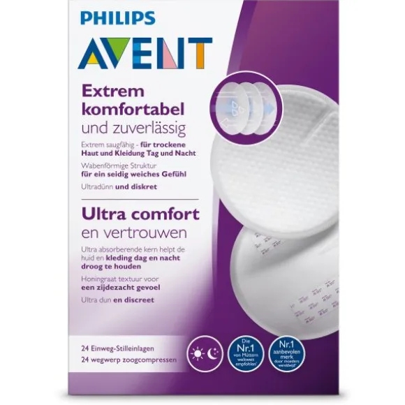 Philips Avent Borstkompressen Wegwerp (24 stuks) SCF254/24