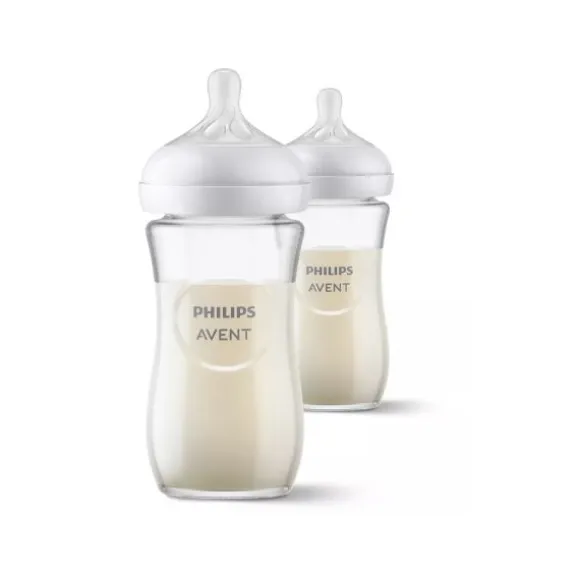 Philips Avent Fles Glas Natural Response 240ml (2 stuks)