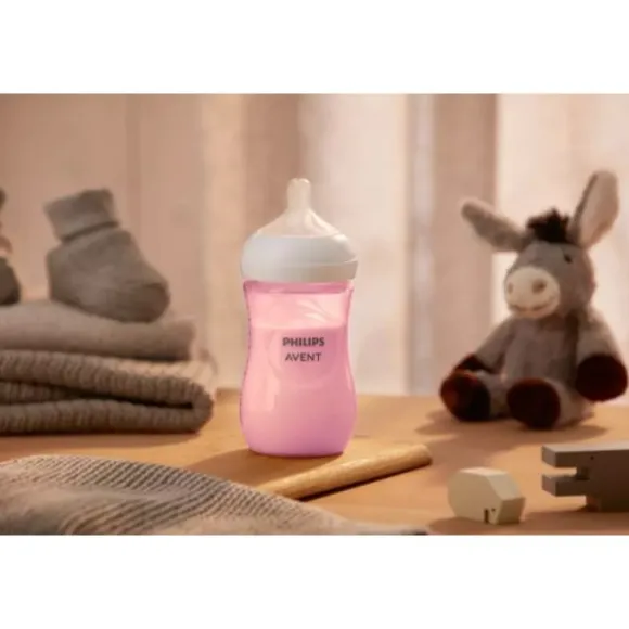 Philips Avent Fles Natural Response Roze 260ml