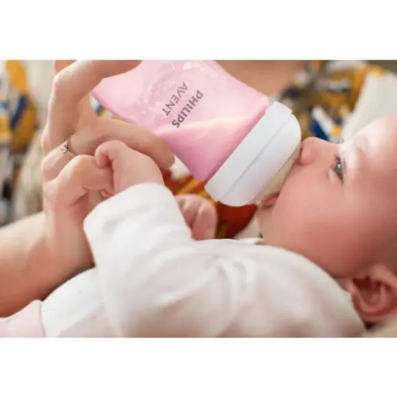 Philips Avent Fles Natural Response Roze 260ml