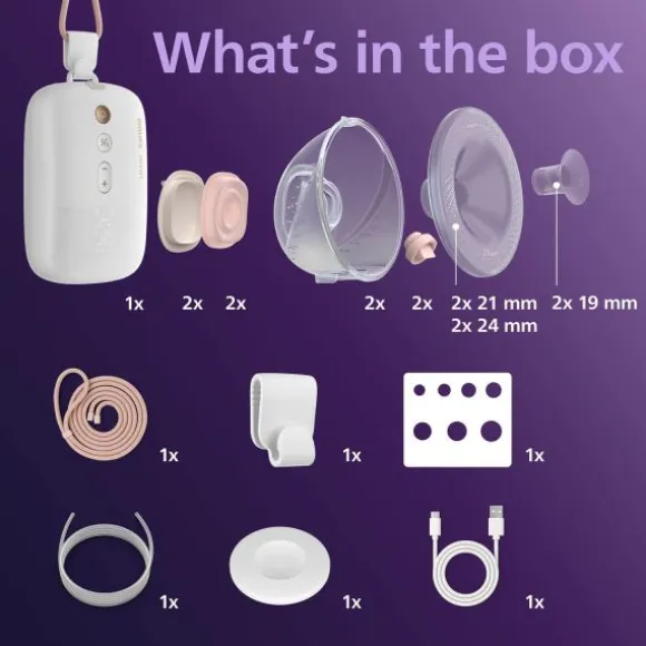 Philips Avent Hands-Free Dubbele Elektrische Borstkolf