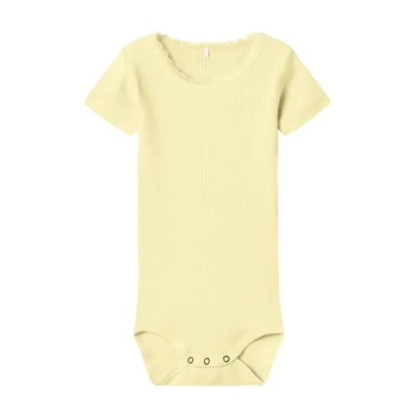Producten5715716643100 Joyce Kessels Mijn Account Afmelden Andere acties PDF Vergelijk / Vertaal Clone Verwijderen Opslaan Name It Kab Lace Romper - Mt. 50 - Pastel Yellow