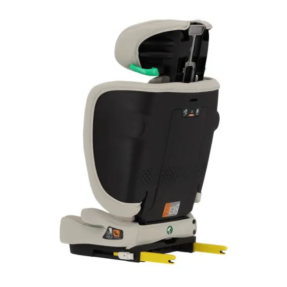 Puck Autostoel JACK-black Isofix Groep 2/3 (100-150 cm) Opvouwbaar + Slaapstand