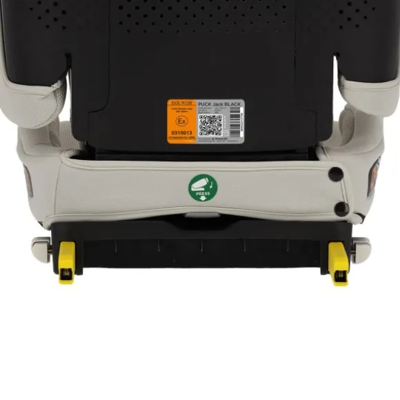 Puck Autostoel JACK-black Isofix Groep 2/3 (100-150 cm) Opvouwbaar + Slaapstand