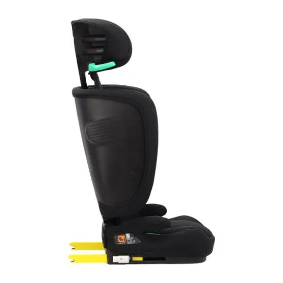 Puck Autostoel JACK-black Isofix Groep 2/3 (100-150 cm) Opvouwbaar + Slaapstand