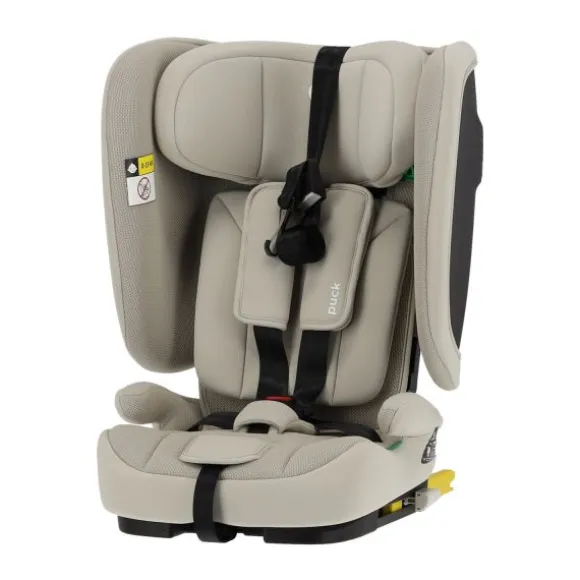 Puck autostoel JIM-black opvouwbaar Groep 1/2/3 (76-150 cm)