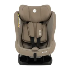 Puck autostoel Uno taupe (40-105cm) Gordelbevestiging