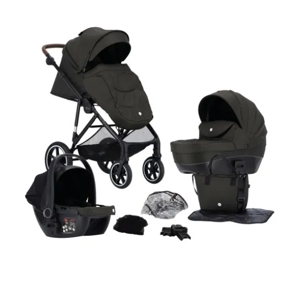 Puck Kinderwagen 3-in-1 Carl Grijs
