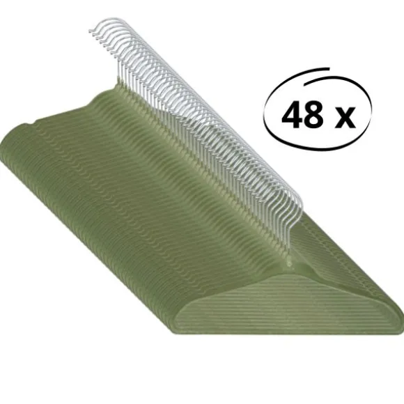 Puck Kledinghanger Kunststof Wit (15 stuks)