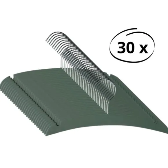 Puck Kledinghanger Kunststof Wit (15 stuks)