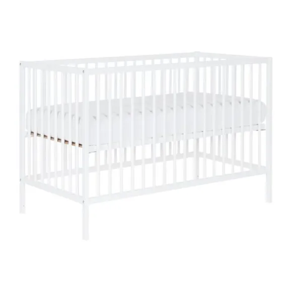 Puck Ledikant Raw Beuken Natural 60x120 cm