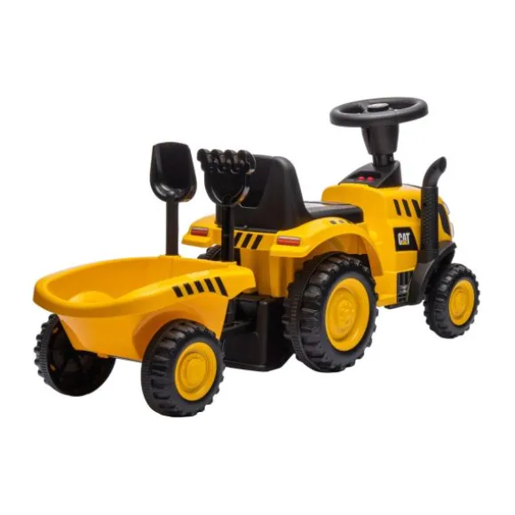 Puck loopauto tractor + aanhanger CAT
