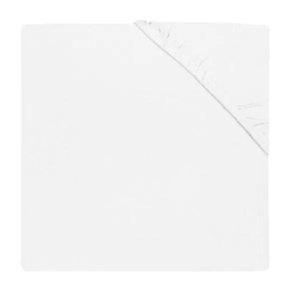 Puck Molton Hoeslaken White 50x90