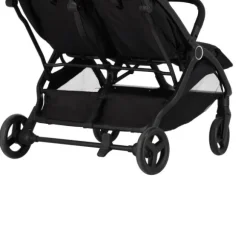 Puck tweeling compact buggy Nicky zwart
