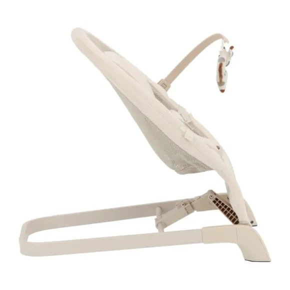 Qute Bouncer Q-Divan Ivory velvet