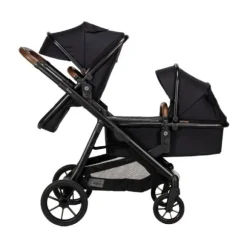 Qute Duo Kinderwagen Q-Twin Jeans Zwart