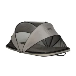 Qute Q-Camp Babytent - Travelcot Black / Desert