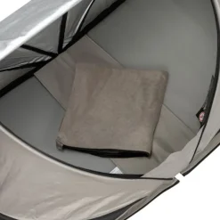 Qute Q-Camp Babytent - Travelcot Black / Desert