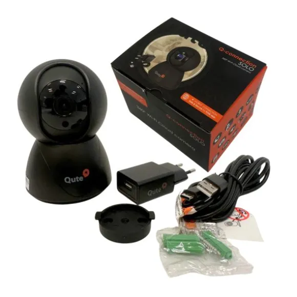 Qute Q-connection Solo zand - WIFI babycamera - Babyfoon