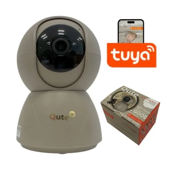 Qute Q-connection Solo zand - WIFI babycamera - Babyfoon