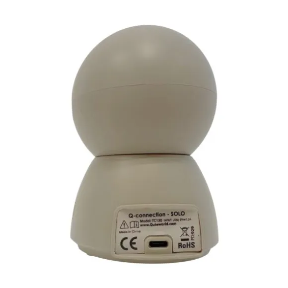 Qute Q-connection Solo zand - WIFI babycamera - Babyfoon